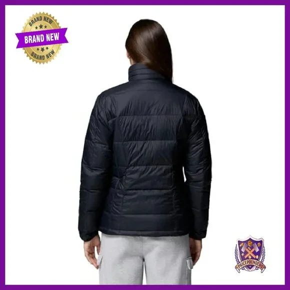 Women's Down Jacket with Thermal Lining, Water Resistant, Multiple Pockets